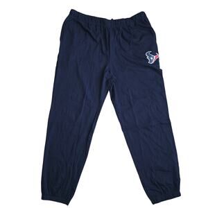 Fanatics Houston Texans Navy Lounge Cotton Joggers Men Sz 4XLT